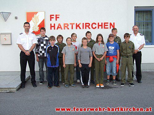 Jugendgruppe Halstenbek besucht Hartkirchen